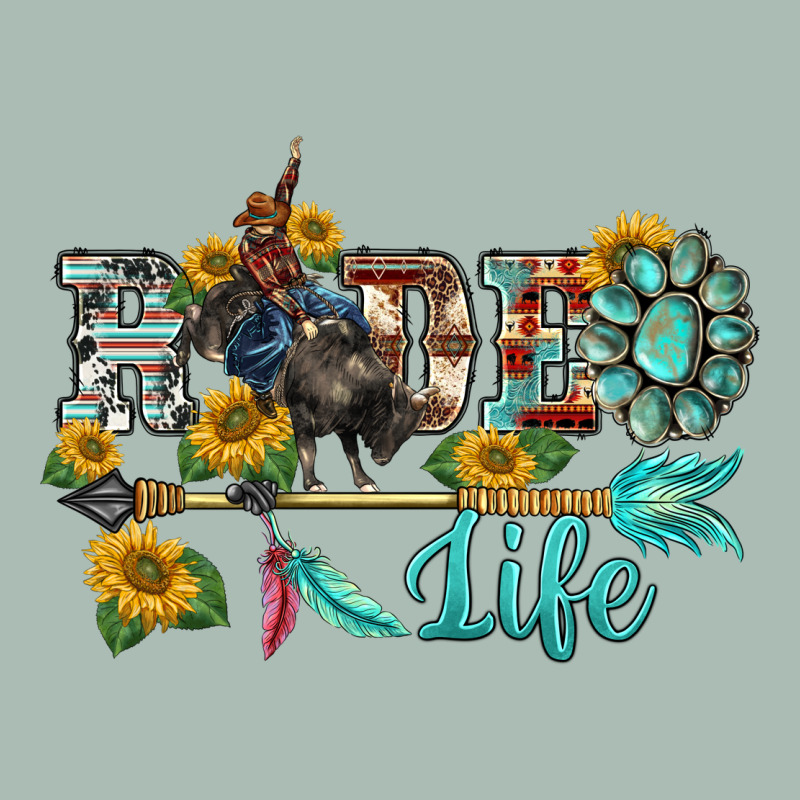 Western Rodeo Bullfighter  Life Turquoise's Gemstones Arrow Sunflowers Classic Tee by BarkalooDesign | Teevron