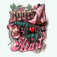 Boots Never Broke My Heart Premium Hoodie | Teevron