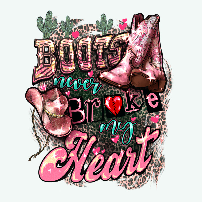 Boots Never Broke My Heart Premium Hoodie by NancyCooperArtShop | Teevron