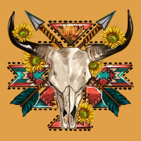 Aztec Western Bull Skull Premium Hoodie | Teevron