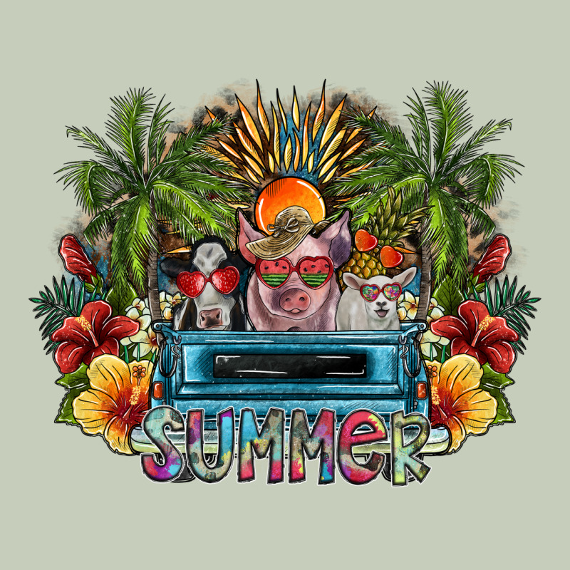 Summer Long Sleeve Tee by SublimationCraftShop | Teevron