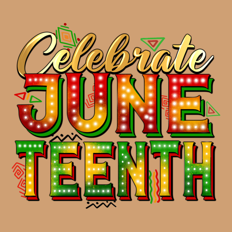 Celebrate Juneteenth Vintage Tee by Zillion Design Studio | Teevron