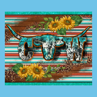 Western Cow Serape Leopard Sunflowers Mousepad Premium Sweatshirt | Teevron