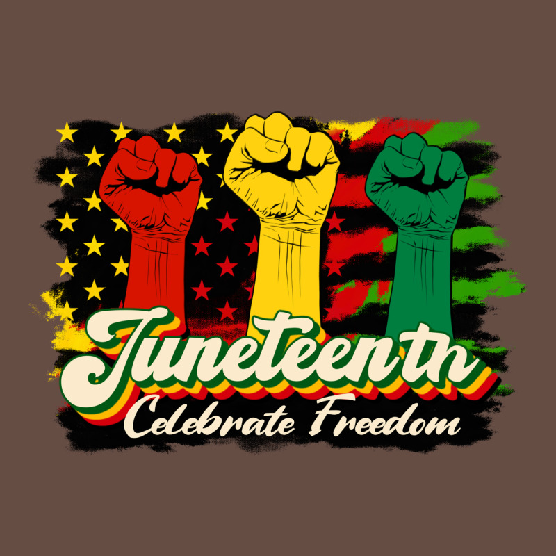 Juneteenth Celebrate Freedom Long Sleeve Tee by HRA Design Shop | Teevron
