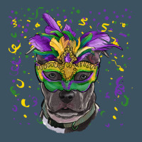 Mardi Gras  Mask Pitbull Urban Heavy Tee | Teevron