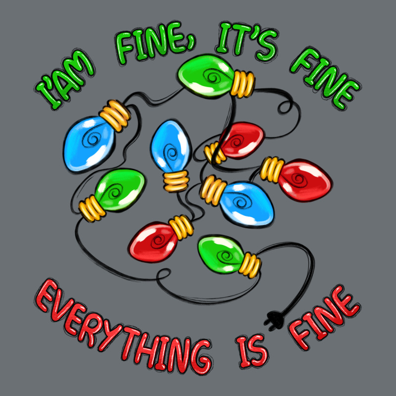 I'm Fine It's Fine Everything Is Fine Premium Hoodie by MaliasSmallBusiness | Teevron