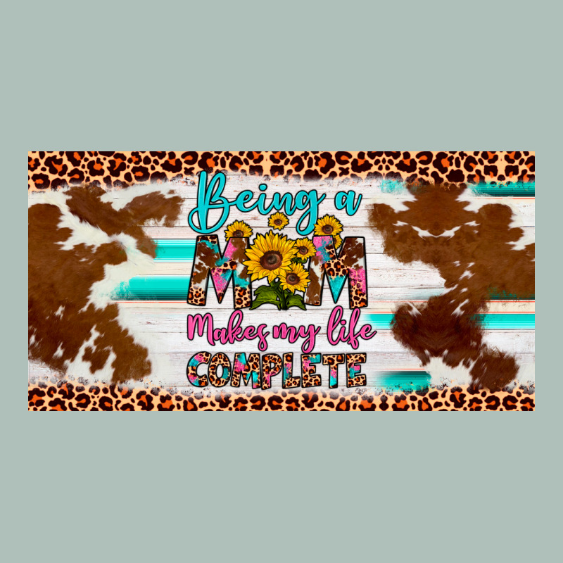 Being A Mom Makes My Life Complete License Plate Heavyweight Hoodie by Artiststas | Teevron