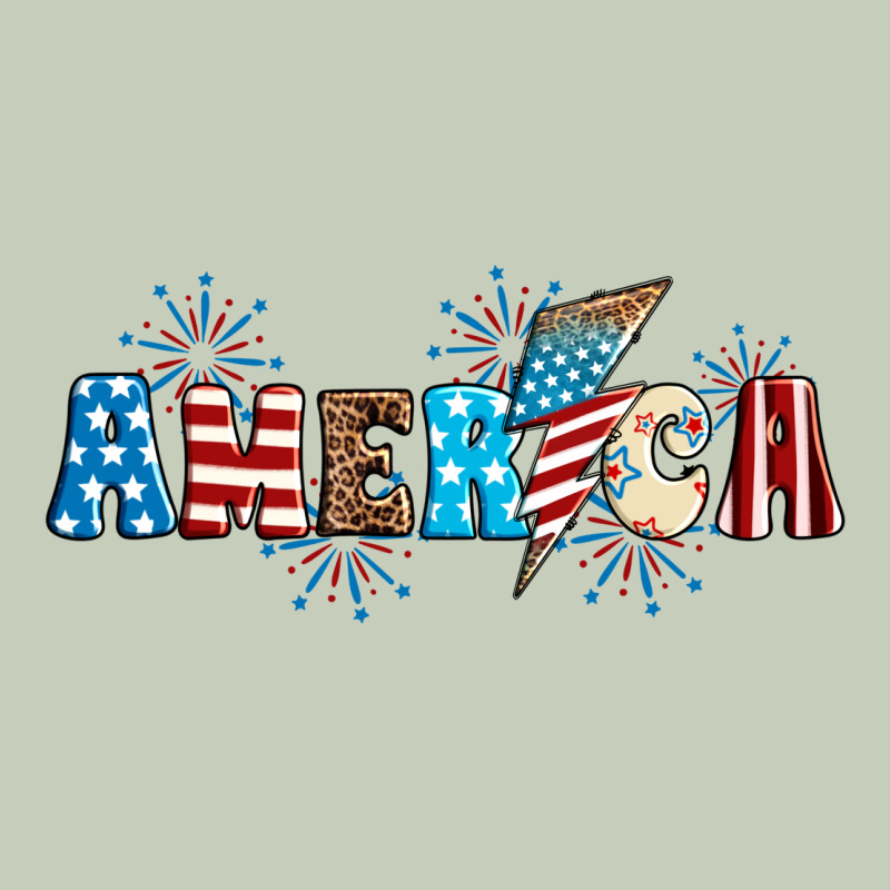 Lightning Bolt With America Long Sleeve Tee by Neo Western | Teevron