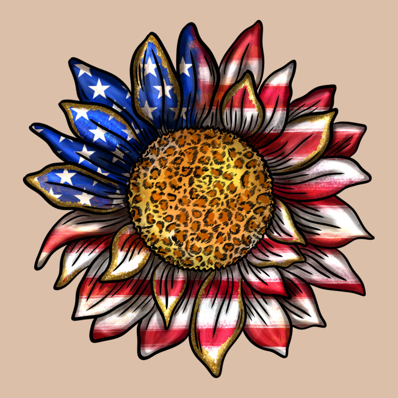 4th Of July Sunflower Urban Heavy Tee by texasbilliewilder | Teevron