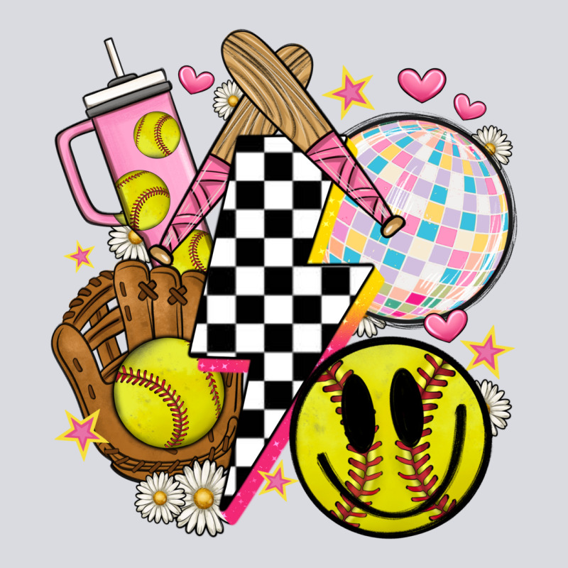 Retro Softball Zipper Hoodie by JahusDesignShop | Teevron