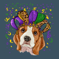 Mardi Gras Beagle Urban Heavy Tee | Teevron