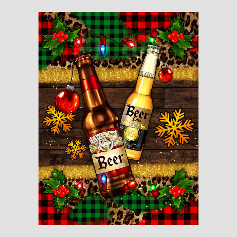 Snow And Beer Bottles Premium Hoodie by AdoDesignShop | Teevron