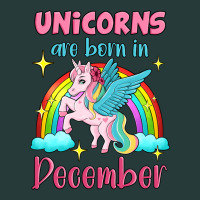 Unicorns Are Born In December Premium Sweatshirt | Teevron