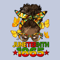 Juneteenth 1865 Afro Bun Long Sleeve Tee | Teevron