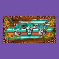 Western Howdy Cowgirl Leopard Serape   License Plate Template Premium Sweatshirt | Teevron