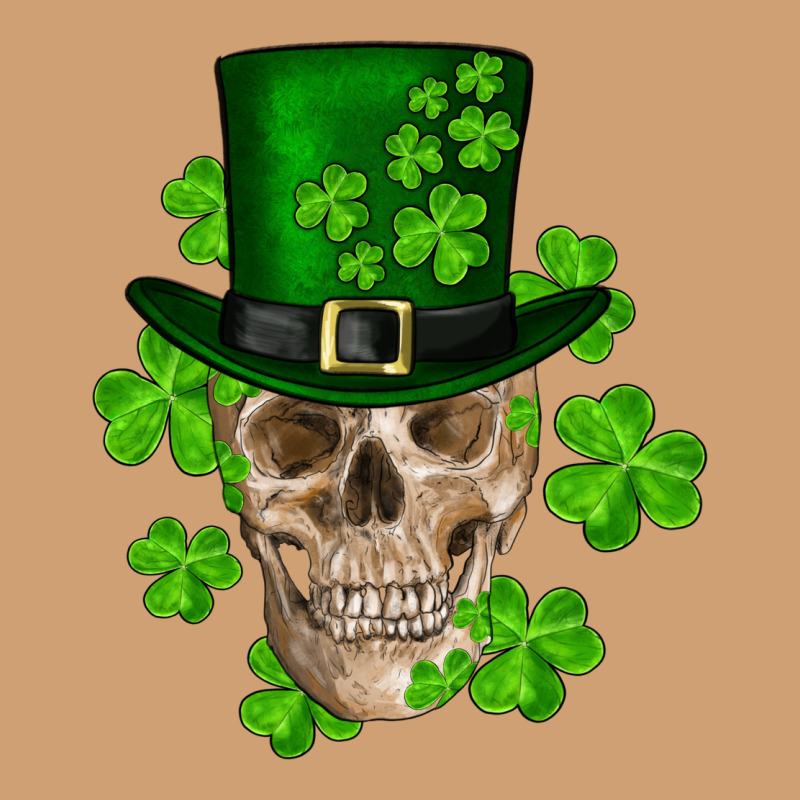 St. Patrick's Day Skull Vintage Tee by RanaPortraitStore | Teevron