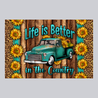 Life Is Better In The Country Skinny Metal Can Holder Classic Tee | Teevron
