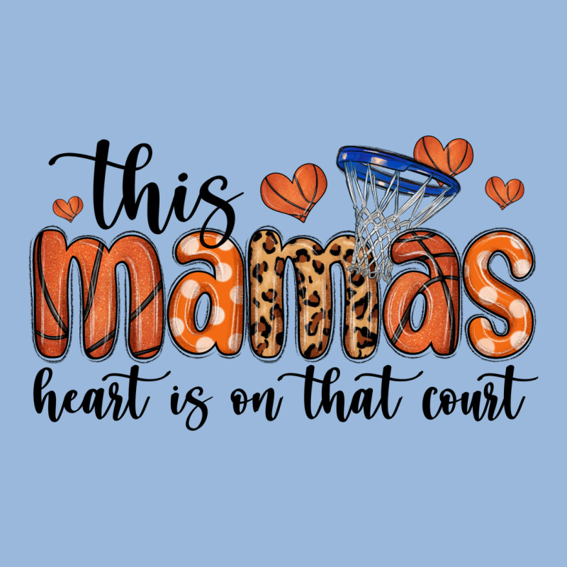 This Mamas Heart Is On That Court Premium Hoodie by MaliasSmallBusiness | Teevron