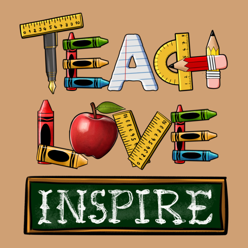 Teach Love Inspire Vintage Tee by BarkalooDesign | Teevron