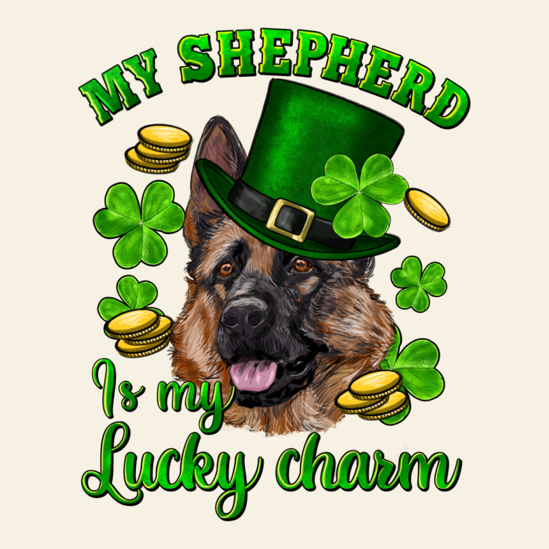 St.patrick's Day My Shepherd Is My Lucky Charm Vintage Tee by RanaPortraitStore | Teevron