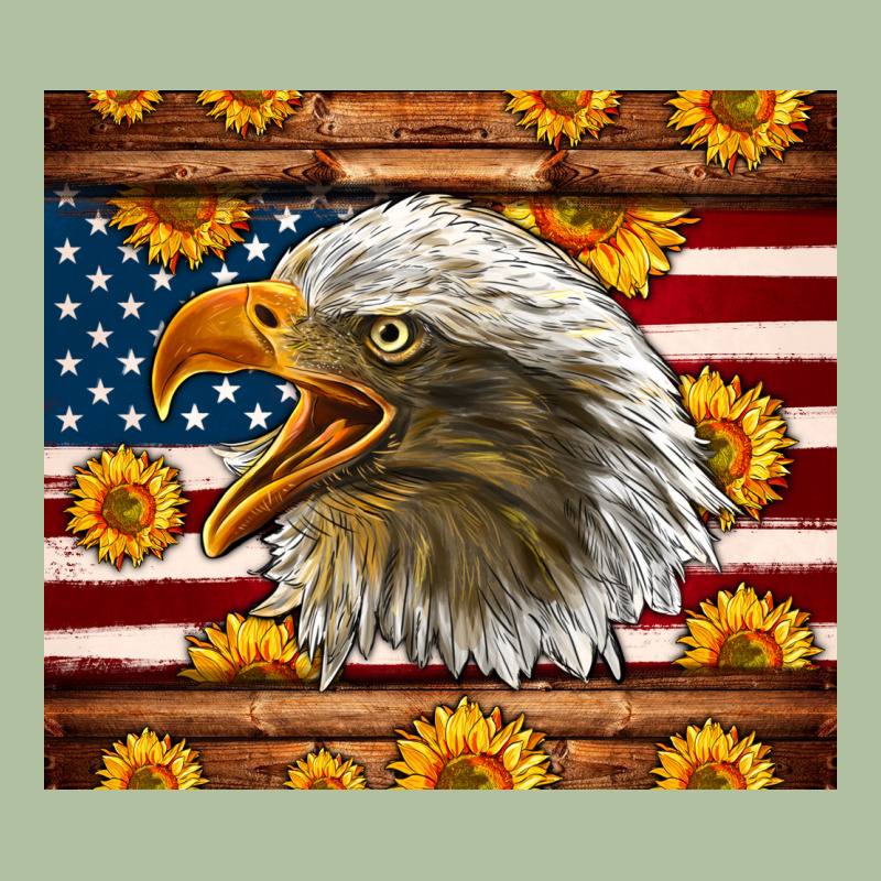American Flag Eagle Tumbler Urban Hoodie by LillyAllenDesigns | Teevron