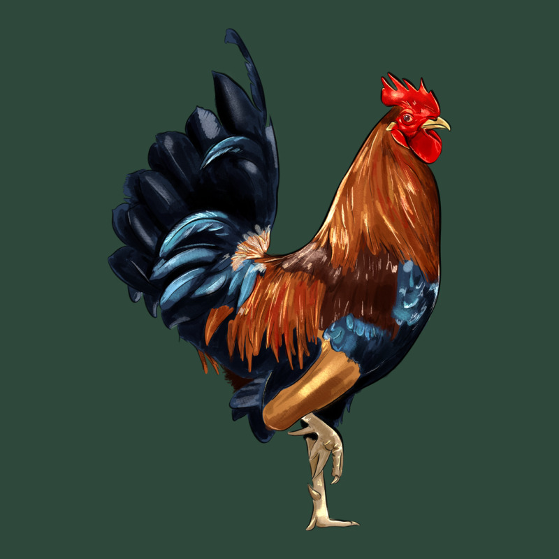 Cockerel Zipper Hoodie by JahusDesignShop | Teevron