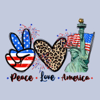 Peace Love America 4th Of July Long Sleeve Tee | Teevron