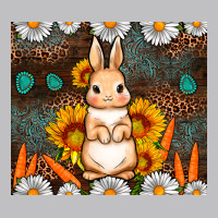 Rabbit Daisy Sunflower Leopard 20oz Tumbler Classic Tee | Teevron