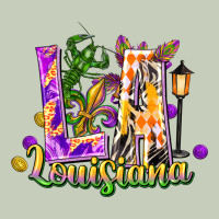 Louisiana La Mardi Gras Long Sleeve Tee | Teevron