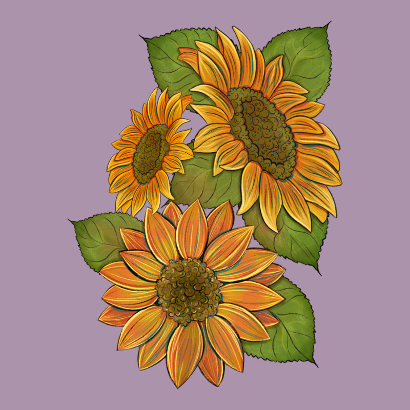Sunflowers B Heavyweight Hoodie by Artiststas | Teevron