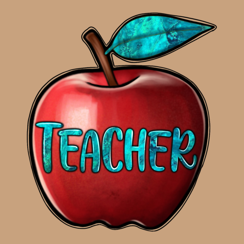 Apple Teacher Vintage Tee by BarkalooDesign | Teevron