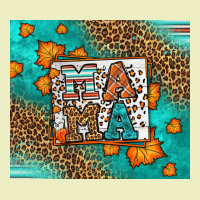 Fall Autumn Leopard Serape Mama Urban Hoodie | Teevron
