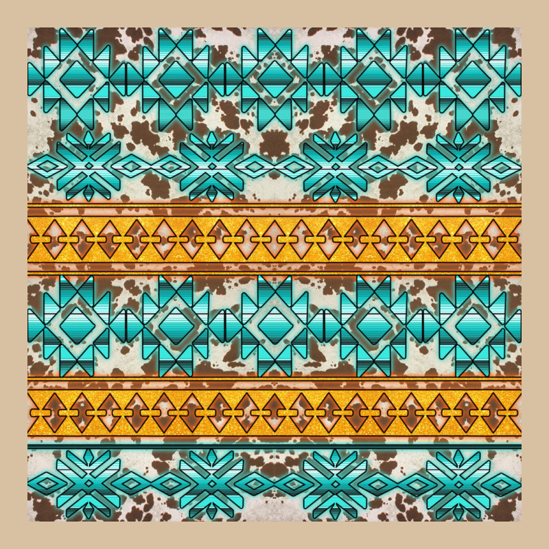 Aztec Cowhide Seamless Heavyweight Hoodie by AdoDesignShop | Teevron