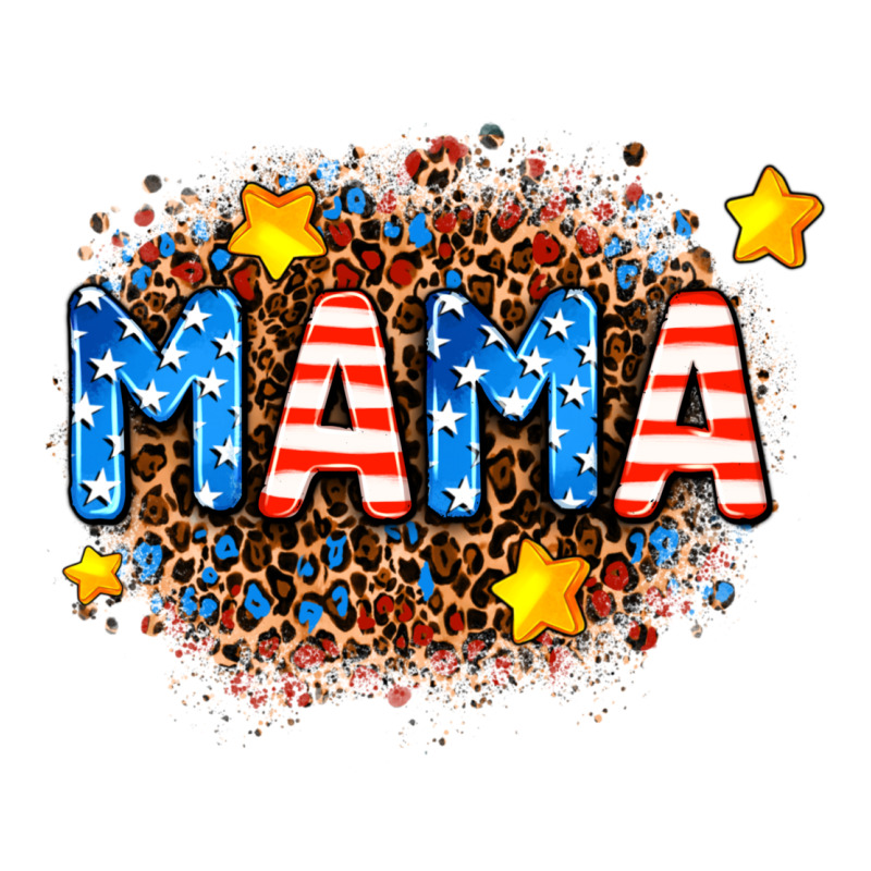 Usa Mama  Leopard Background Zipper Hoodie by AdoDesignShop | Teevron