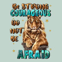 Be Strong And Courageous Zipper Hoodie | Teevron