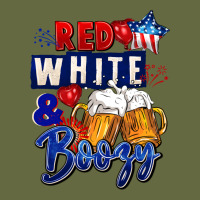 Red White And Boozy 4th Of July Long Sleeve Tee | Teevron
