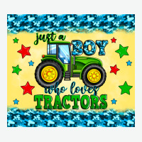 Just A Boy Who Loves Tractors Urban Heavy Tee | Teevron