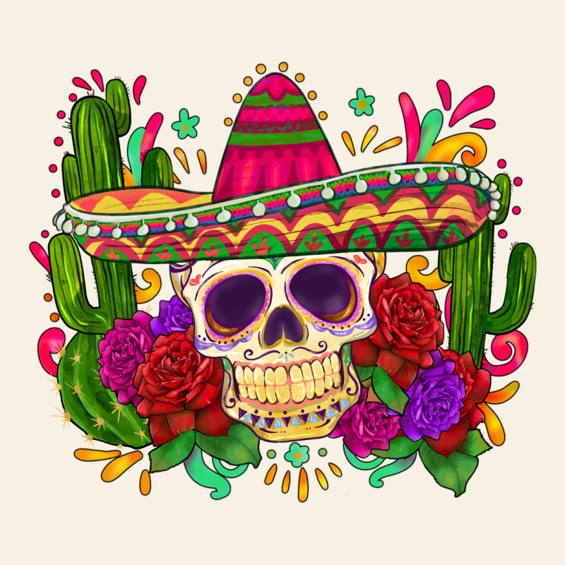 Mexican Skull Vintage Tee by Zillion Design Studio | Teevron