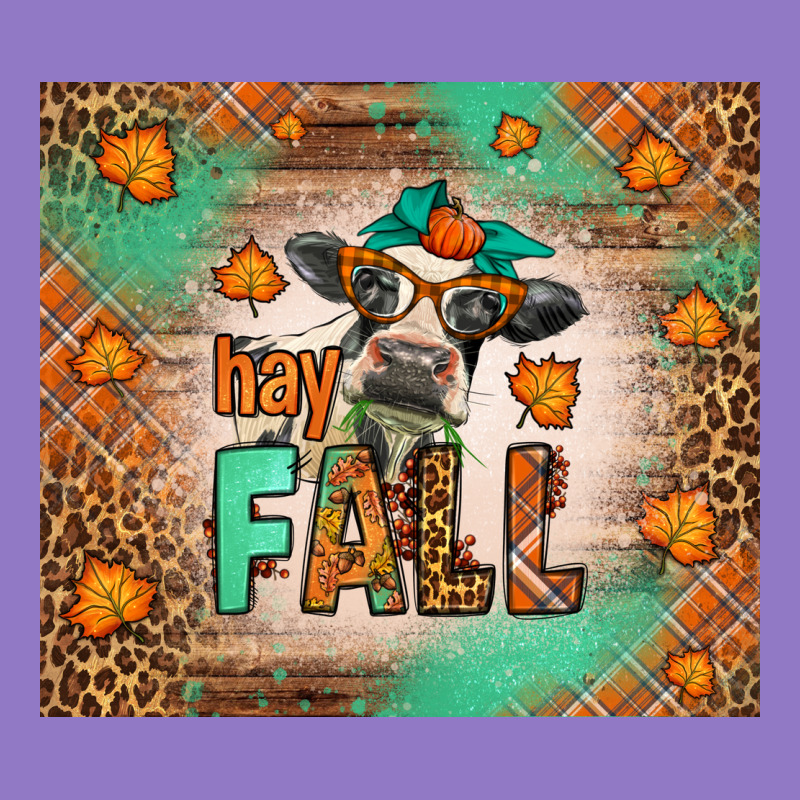 Western Hay Fall Cow Urban Hoodie by LillyAllenDesigns | Teevron