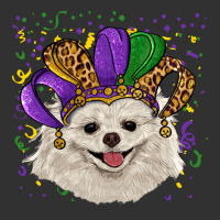 Mardi Gras Hat White Pomeranian Urban Heavy Tee | Teevron