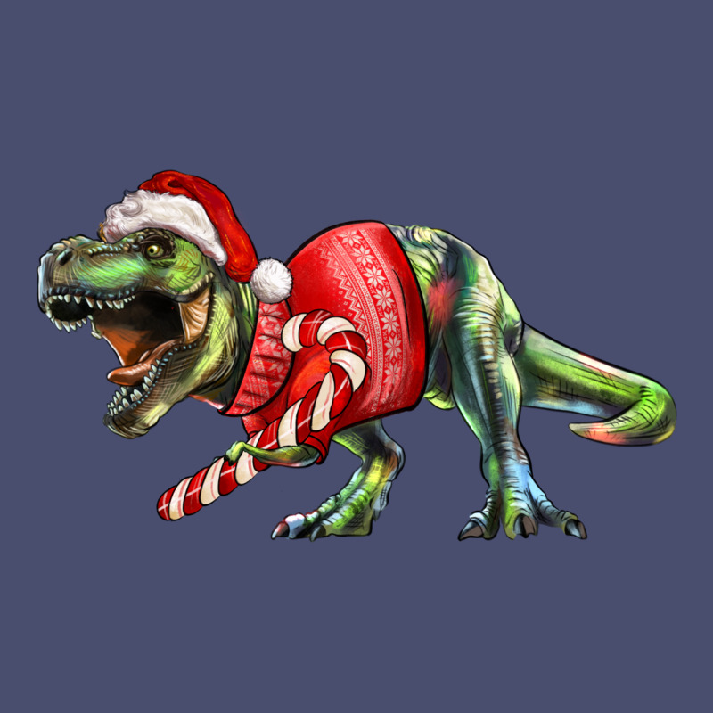 T Rex Christmas Vintage Tee by RanaPortraitStore | Teevron