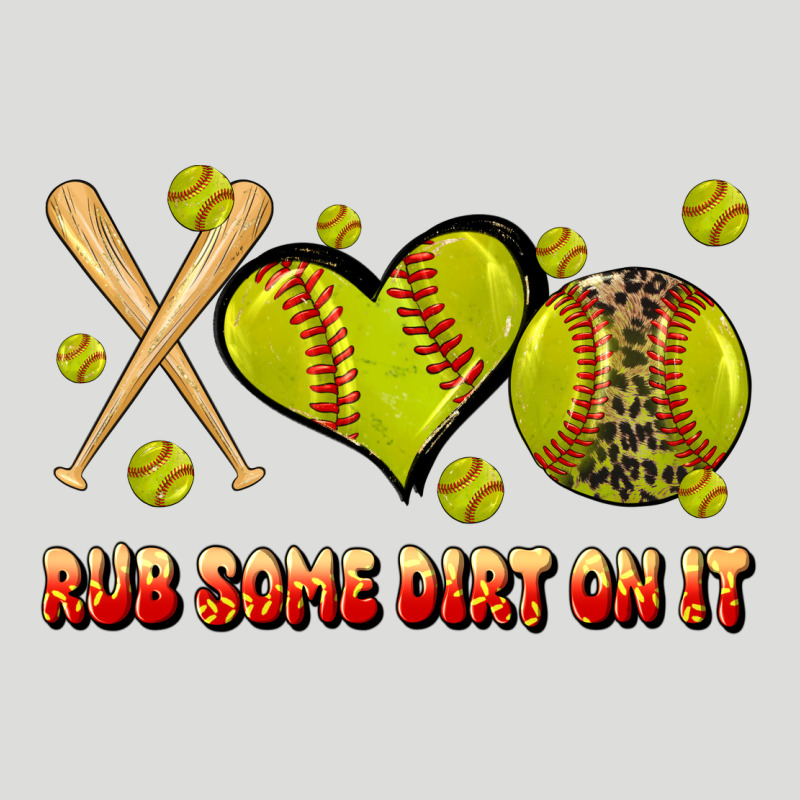 Rub Some Dirt On It Softball Zipper Hoodie by JahusDesignShop | Teevron
