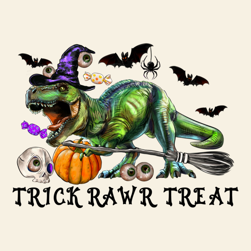 T-rex Trick Rawr Treat Vintage Tee by RanaPortraitStore | Teevron
