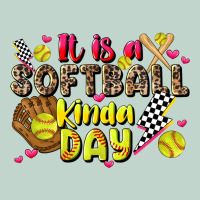 It Is A Softball Kinda Day Zipper Hoodie | Teevron