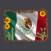 Mexico Flag Sunflower Cactus Heavyweight Hoodie | Teevron