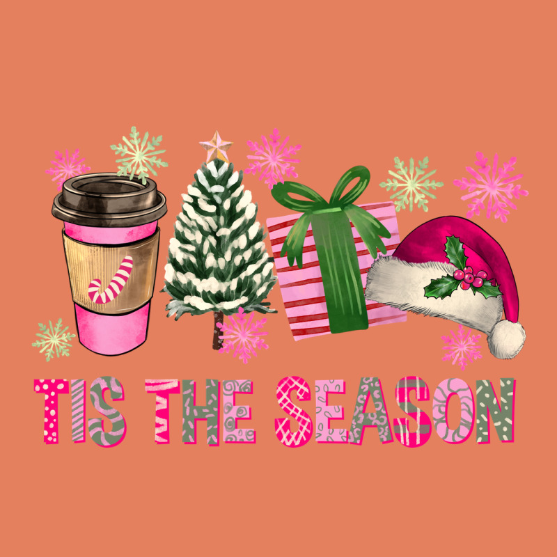 Pink Christmas Tis The Season Classic Tee by FaDigitalArtStudio | Teevron