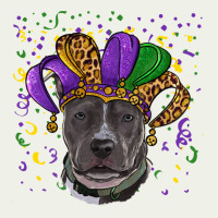 Mardi Gras Pitbull Urban Heavy Tee | Teevron