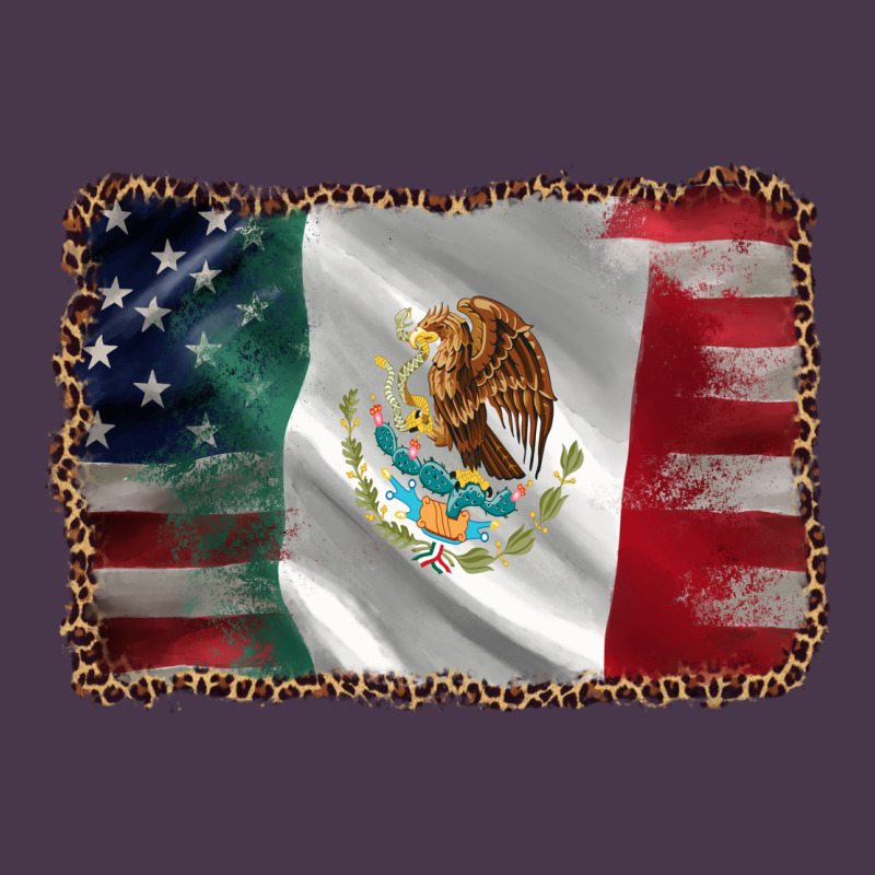 Mexico Flag And Usa Flag Heavyweight Hoodie by AdoDesignShop | Teevron