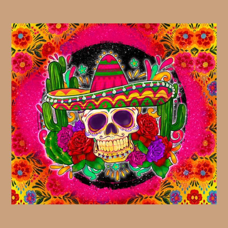 Mexican Skull Vintage Tee by Zillion Design Studio | Teevron