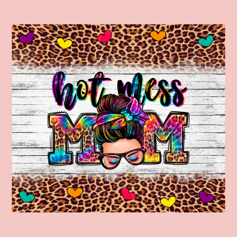 Hot Mess Mom Urban Heavy Tee by Zillion Design Studio | Teevron